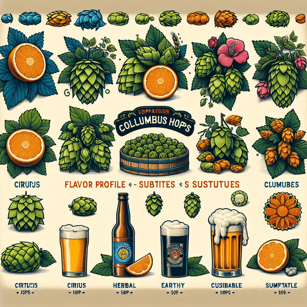 Columbus Hops In Beer – Flavour, Substitutes & Styles