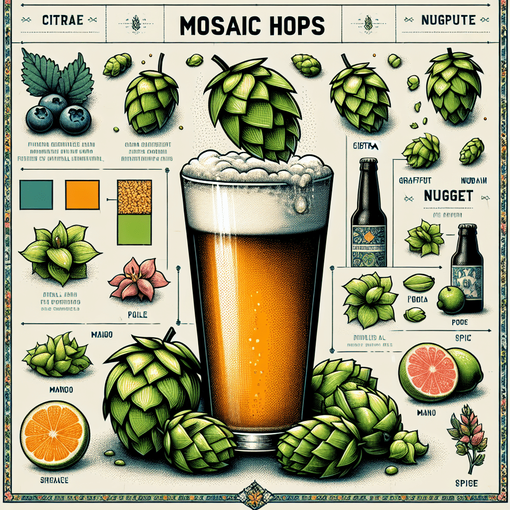 Mosiac Hops In Beer – Flavour, Substitutes & Styles