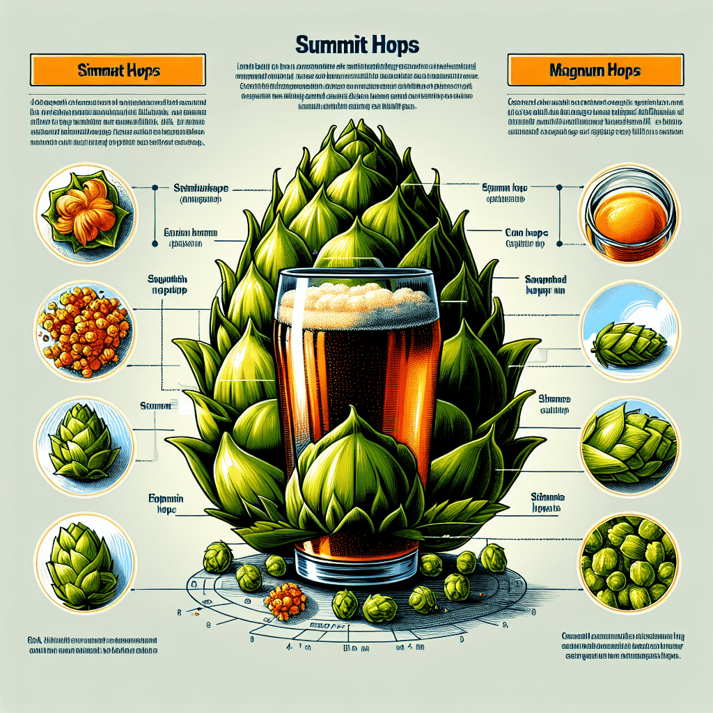 Summit Hops In Beer – Flavour, Substitutes & Styles